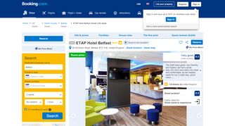 
                            12. ETAP Hotel Belfast, UK - Booking.com