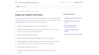 
                            6. Etapas do Cadastro Sao Paulo – Cabify Partners