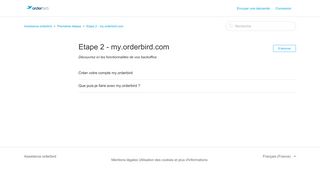 
                            4. Etape 2 - my.orderbird.com – Assistance orderbird