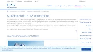 
                            11. ETAS - Jobs und Bewerbung - Deutschland - Länder - ETAS Group