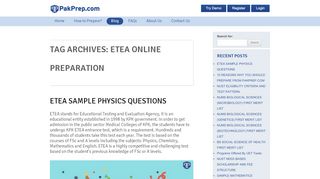 
                            13. ETEA Online Preparation | Pakprep Blogs