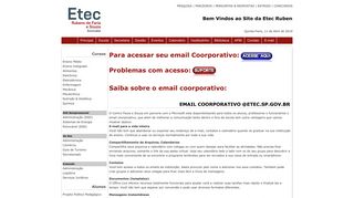 
                            11. ETEC RUBENS DE FARIA E SOUZA - EMAIL COORPORATIVO