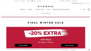 
                            12. ETERNA Online Shop | moderne Businesslooks | gratis Versand