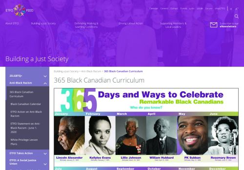 
                            13. ETFO | 365 Black Canadian Curriculum
