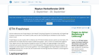 
                            3. ETH Freshmen - Projekt Neptun