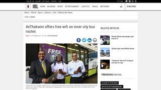 
                            6. #eThekwini offers free wifi on inner city bus routes | Independent on ...