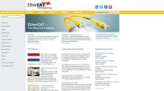 
                            6. EtherCAT Technology Group | HOME