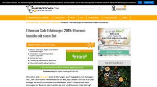 
                            6. Ethereum Code Erfahrungen 2019 » Zum Anbieter Test