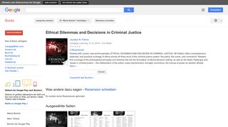 
                            12. Ethical Dilemmas and Decisions in Criminal Justice