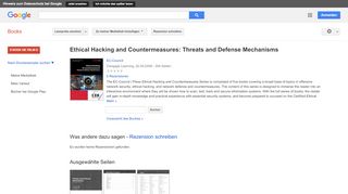 
                            11. Ethical Hacking and Countermeasures: Threats and Defense Mechanisms