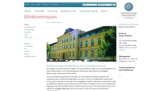 
                            10. Ethikkommission - Medizinische Universität Innsbruck