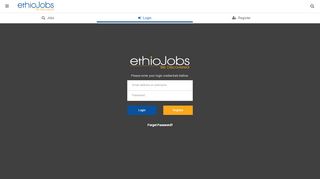 
                            1. Ethiojobs: Jobseeker Login