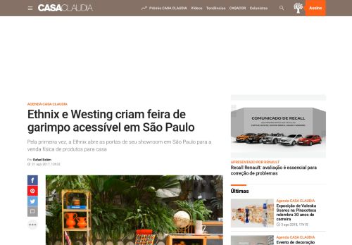 
                            5. Ethnix e Westing criam feira de garimpo acessível em São Paulo ...