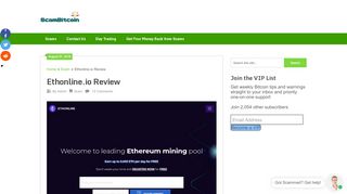 
                            5. Ethonline.io Review - Scam Bitcoin