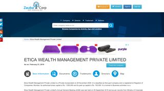 
                            10. ETICA WEALTH MANAGEMENT PRIVATE LIMITED - Company ...
