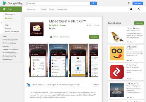 
                            11. Etihad Guest walletplus™ – Apps no Google Play