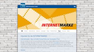 
                            11. Etiketten für die INTERNETMARKE - Internetmarke | BBS Bürosysteme ...