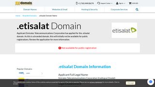 
                            8. .etisalat Domain Registration - .etisalat Domains - Emirates ...