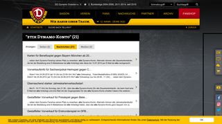 
                            12. etix Dynamo-Konto - Dynamo Dresden