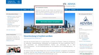 
                            10. ETL ADVISA – Ihr Steuerberater in 60322 Frankfurt am Main