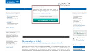 
                            11. ETL ADVITAX – Ihr Steuerberater in 18055 Rostock
