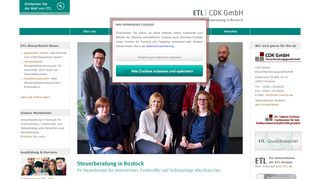 
                            13. ETL CDK GmbH – Ihr Steuerberater in 18057 Rostock