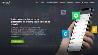 
                            3. eToro: la red de inversión y trading social líder en el mundo