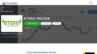 
                            9. eToro Review - SCAM BEWARE! - Login - Sign up - Statrader