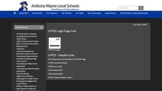 
                            10. eTPES - Anthony Wayne Local Schools