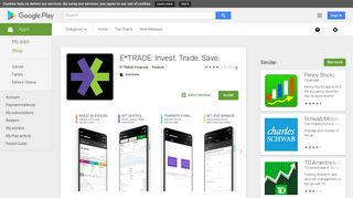 
                            11. E*TRADE: Invest. Trade. Save. - Apps on Google Play