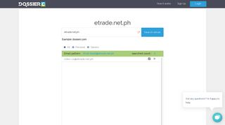 
                            11. etrade.net.ph - Dossierc