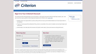 
                            1. ETS Criterion writing evaluation service