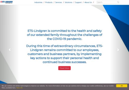 
                            10. ETS-Lindgren Public Website ETS-Lindgren.com Home Page