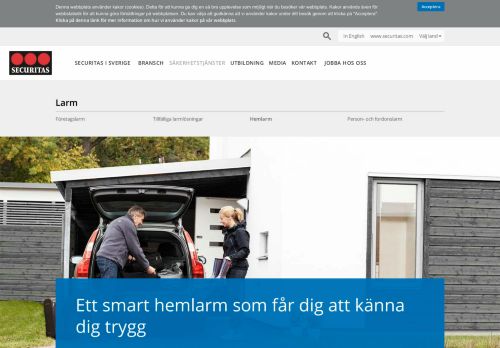 
                            9. Ett smart hemlarm som får dig att känna dig trygg - Securitas