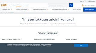 
                            3. Etusivu - Posti yrityksille