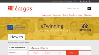 
                            8. eTwinning How to - Léargas