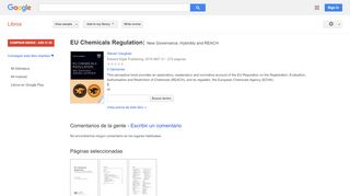 
                            8. EU Chemicals Regulation: New Governance, Hybridity and REACH - Resultado de Google Books