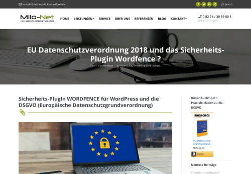 
                            7. EU-DSGVO – und das Wordpress Sicherheits-Plugin Wordfence ...