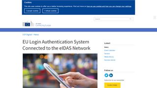 
                            5. EU Login Authentication System Connected to the eIDAS Network