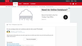 
                            10. Eu nao consigo entrar em nunhuma sala do club cooee? - Videogames ...