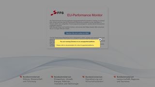 
                            7. EU-PM Auswerteportal - Login - FFG