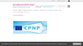 
                            10. EU-Portal zur Notifizierung von Kosmetika | IKW