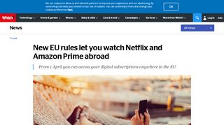 
                            5. EU rules let you watch Netflix and Amazon Prime abroad – Which ...