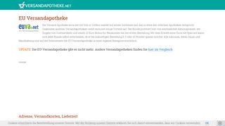 
                            2. EU Versandapotheke – euva.net Apotheke