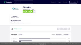 
                            5. EUclaim reviews| Lees klantreviews over euclaim.nl - Trustpilot