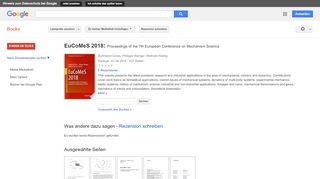 
                            4. EuCoMeS 2018: Proceedings of the 7th European Conference on ... - Google Books-Ergebnisseite