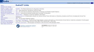 
                            5. EudraCT PUBLIC website - Useful Links page