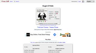 
                            9. Eugin E Pahk chess games and profile - Chess-DB.com