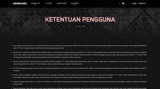 
                            5. EULA - Be Cool With Gemscool. Game Portal No. 1 di Indonesia