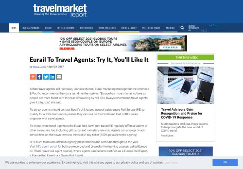 
                            13. Eurail To Travel Agents: Try It, You'll Like It - Travel Market Report